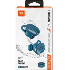 JBL - Audífonos Endurance Race TWS Inalámbricos Bluetooth - Azul