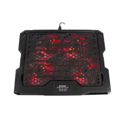 Cooler Gaming para Laptop con 4 Ventiladores RGB – HA-K4