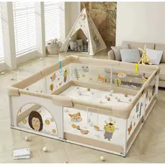 GENERICO - Corral Grande Infantil de Bebes y Niños Niñas Corralito