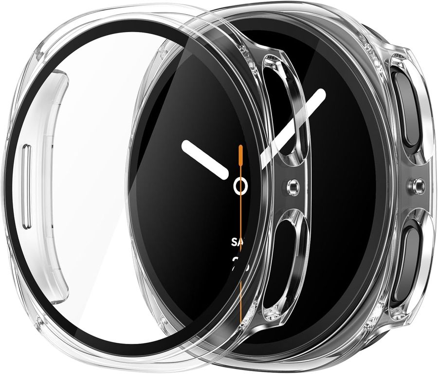 Bumper para Samsung Galaxy Watch 8 40 mm - Transparente