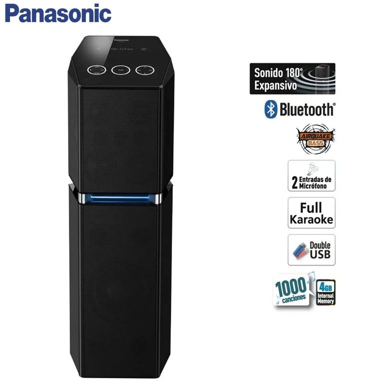 Minicomponente One Body SC-UA70 1700 W (RMS)