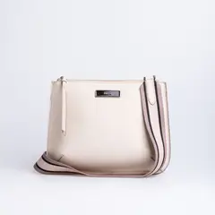 PRUNE - BANDOLERA LALY EN CUERO GRANEADO