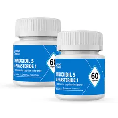 GENERICO - Finasteride 1mg & Minoxidil 5mg 60cápsulas Dermo Sumak 2und