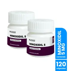 GENERICO - Minoxidil 5mg 60 cápsulas Dermo Sumak 2und