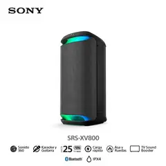 SONY - Parlante Bluetooth SRS-XV800 para fiestas Mega Bass