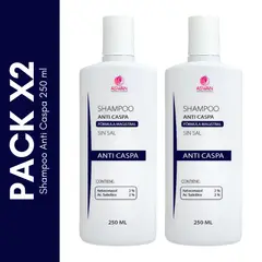 GENERICO - Pack x2 Shampoo Anti Caspa 250 ml