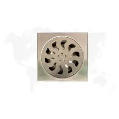 XM - Sumidero 12 x 12 Satinado Acero inoxidable 304