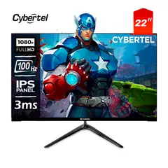 CYBERTEL - Monitor 22 Full HD 100Hz 3MS FreeSync HDMI VGA CYB-MF22FC