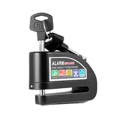 CES - CANDADO DE DISCO CON ALARMA PARA MOTOS O BICICLETA