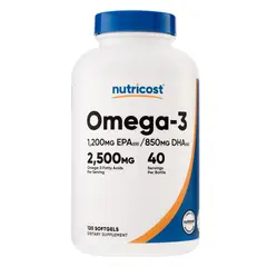 NUTRICOST - Omega 3 - 120 Softgels