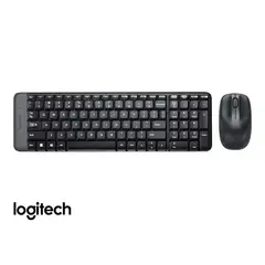 LOGITECH - COMBO INALAMBRICO MK220 TECLADO Y MOUSE 1000 DPI