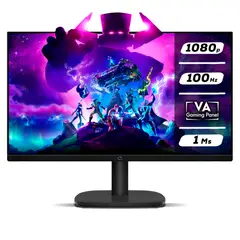 COOLER MASTER - Monitor Gaming 21.45 FHD 100hz VA 1ms GA22FC-US