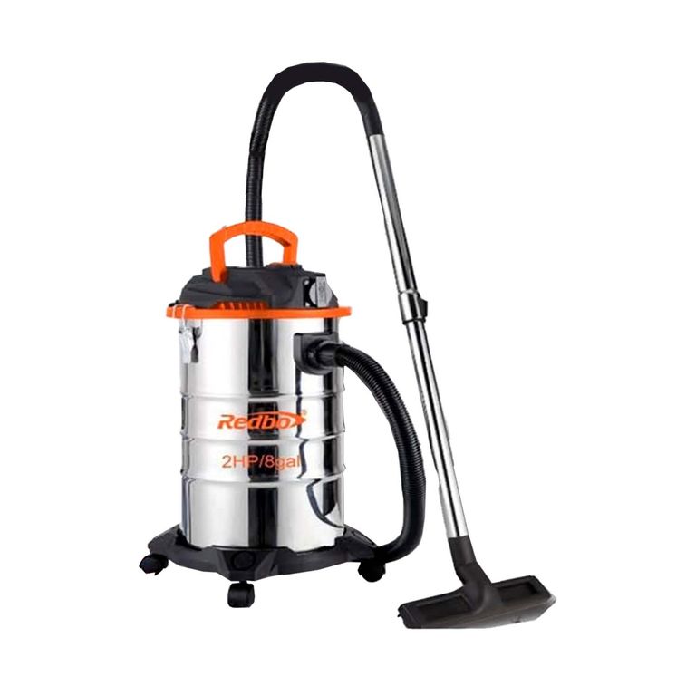 Aspiradora Seco / Mojado 30 Litros 2hp 4m Acero Inoxidable