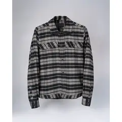 ANDREW'S TIES - Sobrecamisa con 2 Bolsillos con Tapa - Gris