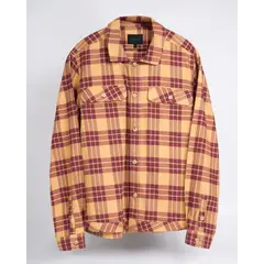 ANDREW'S TIES - Sobrecamisa con 2 bolsillos con tapa - Camel