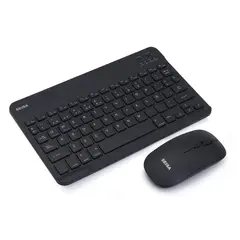 SEISA - KIT DE TECLADO Y MOUSE SUPER SLIM INALAMBRICO 24G DN-H038