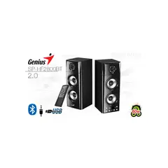GENIUS - Parlante SP-HF2800BT 20 - 60W Bluetooth Negro - Sonido pote