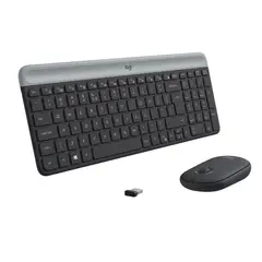 LOGITECH - KIT MK470 NEGRO 920-009266 TECLADO + MOUSE INALAMBRICO