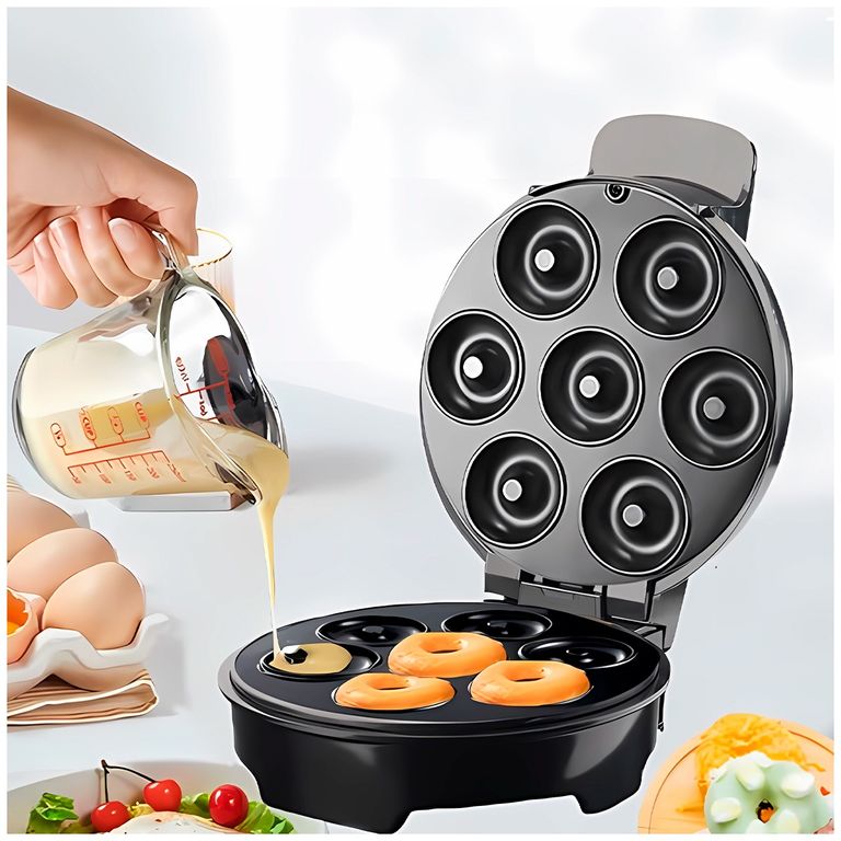 Maquina para hacer mini donas 7 comparticiones