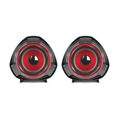 MICRONICS - Parlante para PC Rojo Rhapsody MIC S315R