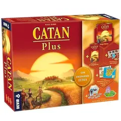 DEVIR - JUEGO DE MESA CATAN PLUS 2023-ESPAÑOL
