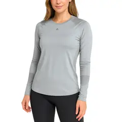 ALPHA FIT - Polo de Compresion deportivo Mujer- Ropa deportiva Mujer Gym running