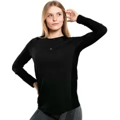 ALPHA FIT - Polo de Compresion deportivo Mujer- Ropa deportiva Mujer Gym running