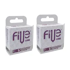 DR PINKY - Pack 02 Cajas Lubricantes Dilatador Anal Vaginal Five A Base De Agua