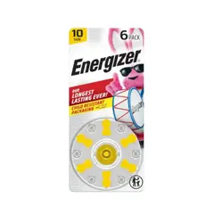 ENERGIZER - Caja de 60 Pilas Auditiva 10 blister x 6