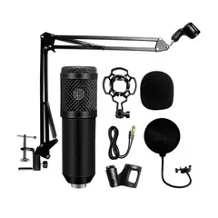 NEO DIGITAL - Micrófono Condensador con Brazo soporte Antipop BM800A