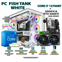 INTEL - Computadora PC Gamer Core i7 12700KF RAM 32GB SSD 1TB GRAFICA RTX 5060TI 8GB