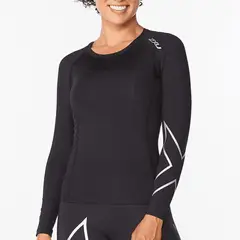 2XU - Polo Core Compression Long Sleeve Mujer
