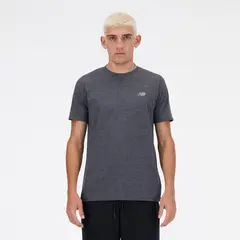 NEW BALANCE - Polo Sport Essentials Heathertech T-Shirt Hombre