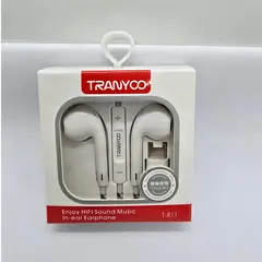 TRANYOO - Audifonos Con Cable TIPO C Blanco