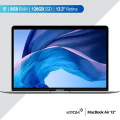 APPLE - Laptop MacBook Air 2019 i5 8GB 128GB 13.3" - Seminuevo - Gris Espacial - Grado A