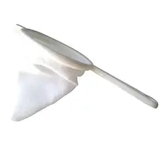 GENERICO - COLADOR DE CAFÉ FILTRO DE TELA MALLA MANGO GRANDE DE PLASTICO