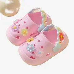 GENERICO - CROCS TIPO FLOR NIÑA