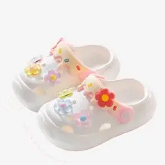 GENERICO - CROCS TIPO FLOR NIÑA