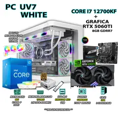 INTEL - Computadora PC Gamer Core i7 12700KF RAM 32GB SSD 1TB GRAFICA RTX 5060TI 8GB