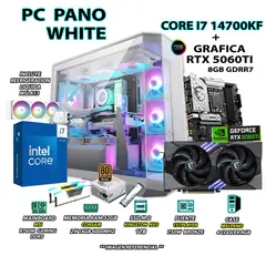 INTEL - Computadora PC Gamer Core i7 14700KF RAM 32GB SSD 1TB GRAFICA RTX 5060TI 8GB