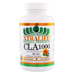 XTRALIFE NATURAL PRODUCTS - CLA 1000 - 90 Cápsulas