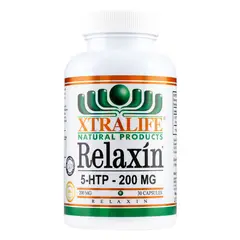 XTRALIFE NATURAL PRODUCTS - Relaxin 5 HTP - 30 Cápsulas