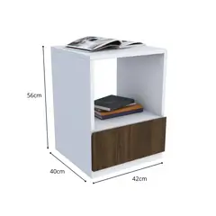 MUEBLES MACRUMO - VELADOR KAO 1 CAJÓN TRIBECA
