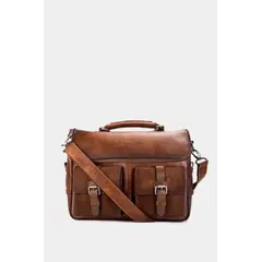 VELEZ - Vélez Maletín Portátil New Archeology De Cuero Miel