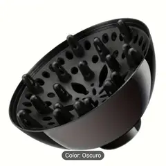 GENERICO - DIFUSOR PARA SECADORA DE CABELLO UNIVERSAL COLOR NEGRO
