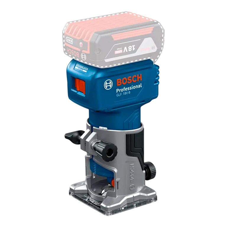 Fresadora de Mano GLF 18V-8 Sin batería