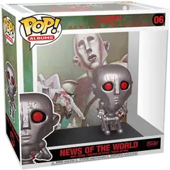 FUNKO - Queen News of the World Pop Album Figure with Case