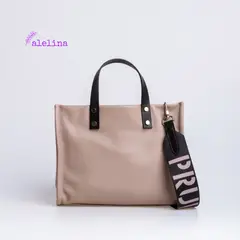 PRUNE - CARTERA CERDEÑA EN CUERO GRANEADO