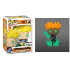 FUNKO - DB N° 1281 Super Saiyan Trunks GITD Amazon Exclusive