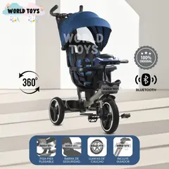 KIDS - Triciclo Guiador Reclinable «VENICE» Edición Limitada Blue